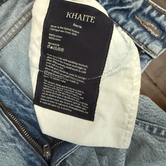 KHAITE Daria Jeans - Picture 1 of 3